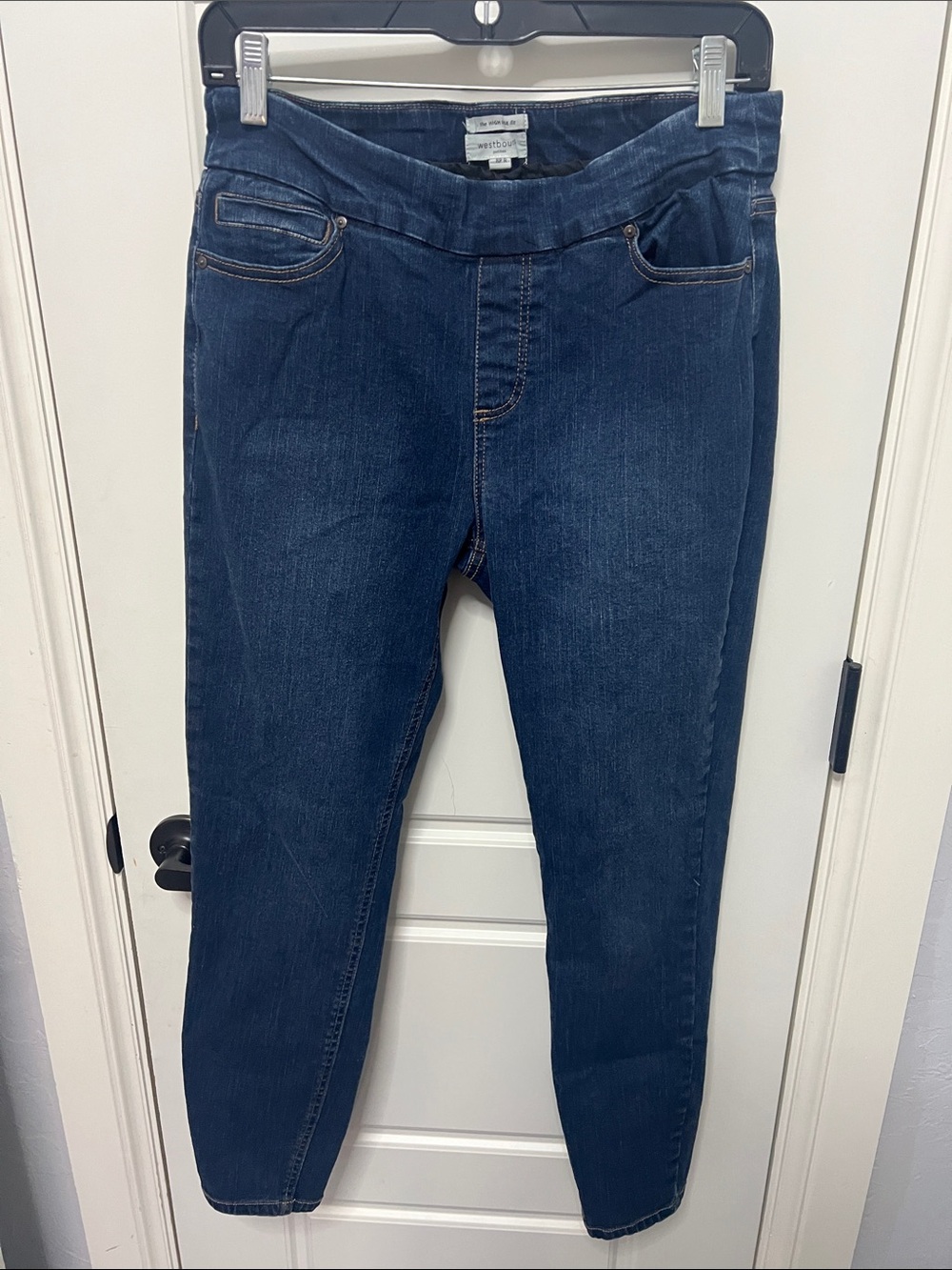 Westbound Dark Indigo High-Rise Petites Jeans